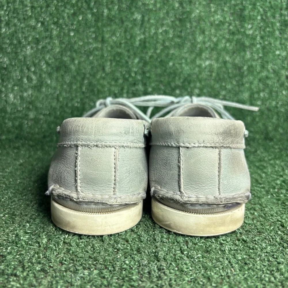 Timberland Classic 2-Eye Boat Leather Casual‎ Deck Shoe Sea Foam Green Mens 10.5